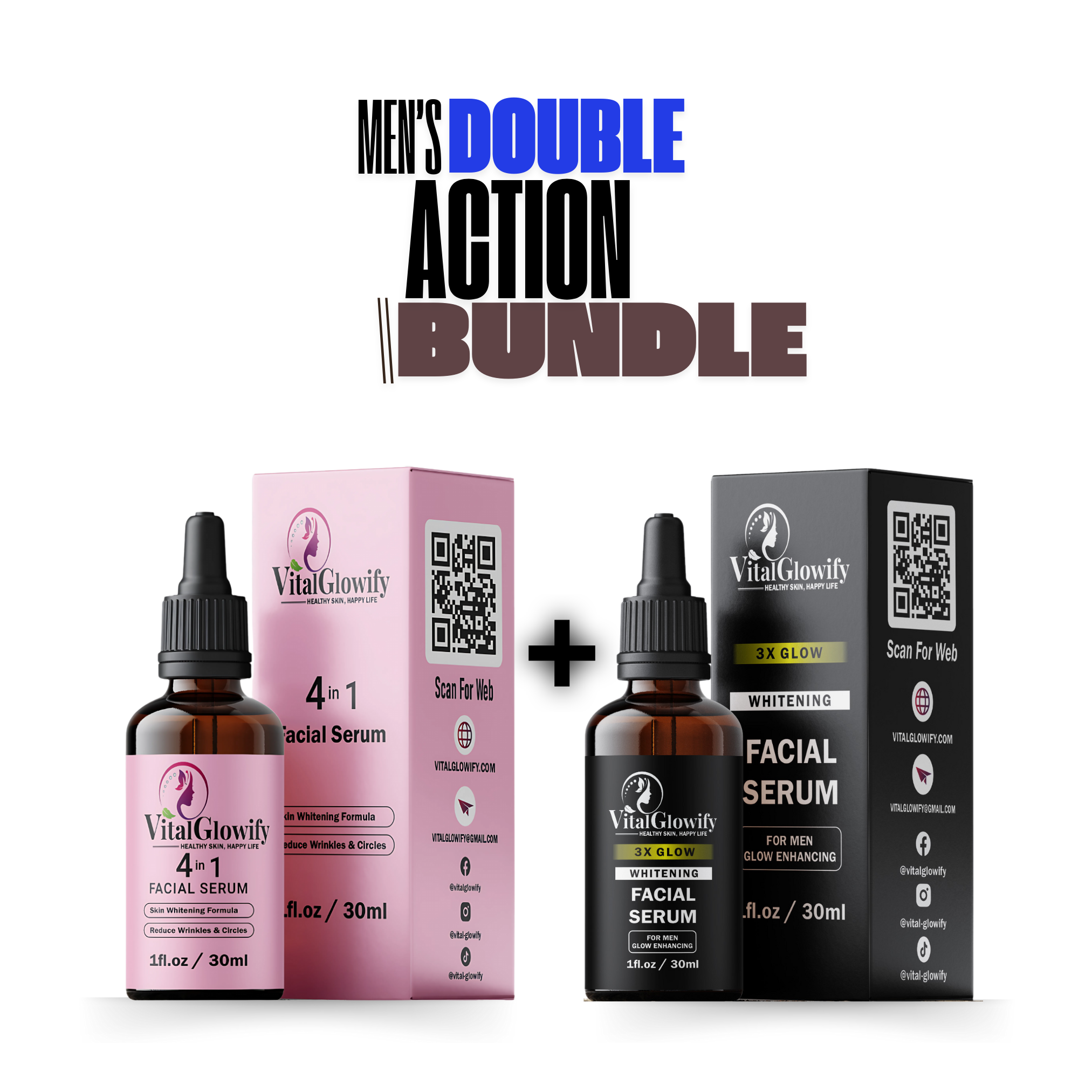 Men's Double Action Bundle Pack